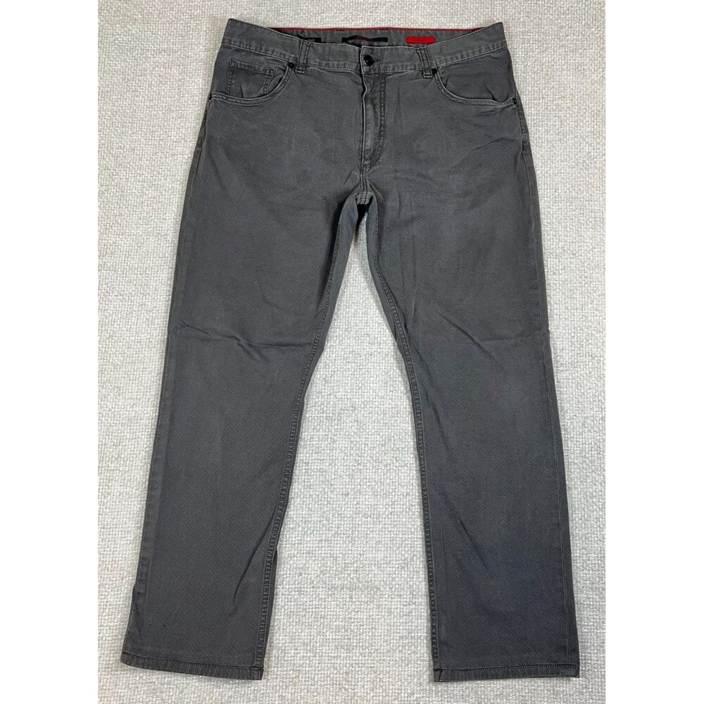 Alberto Jeans Men's 36x29 Modern Fit Stone Gray Denim Stretch (Tag 36x34)